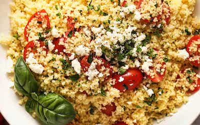 Couscous, Cherry Tomato and Herb Salad