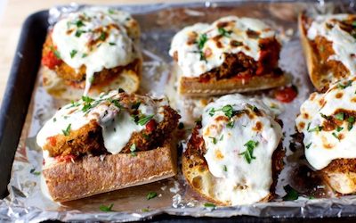 Eggplant Parmesan Melts